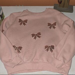 Girls Bow Sweater